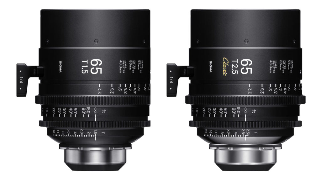 SIGMA Announces Development of 65mm T1.5 FF CINE Prime