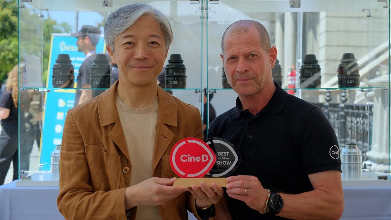 Sigma Wins CineD Best of Show Award at Cine Gear 2025 Los Angeles for the New Aizu Prime Lens Line