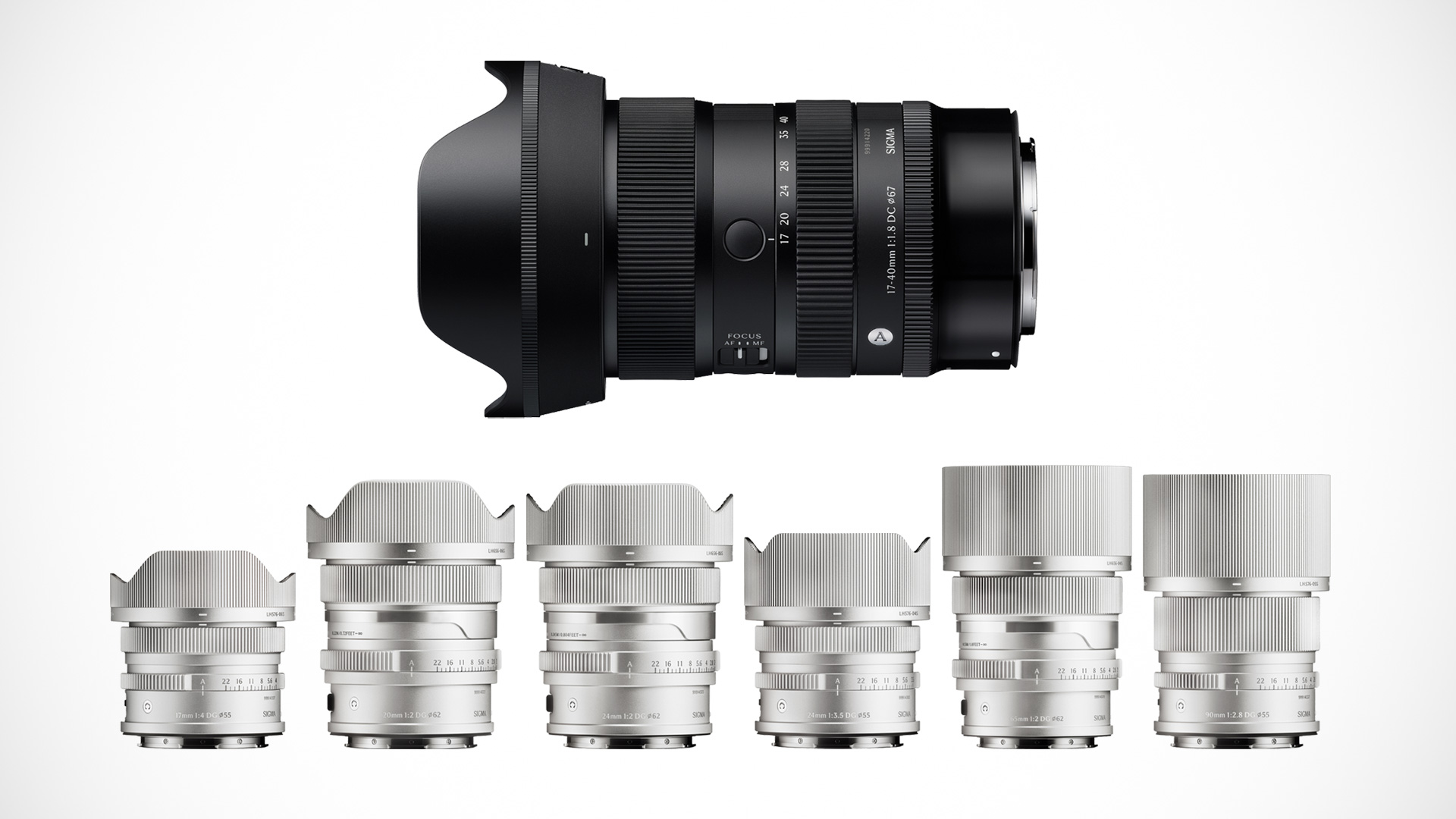 Updated Release Dates for the Sigma 17-40mm F1.8 DC | Art for Canon RF Mount and Renewed Sigma I series (6 models) for L-Mount